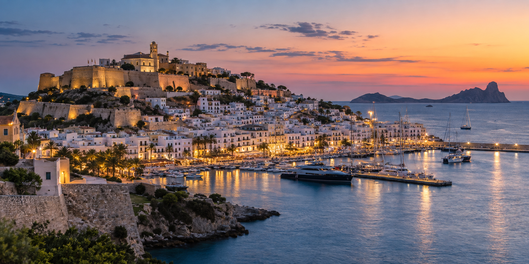 Ibiza Ville : hôtels, Dalt Vila, port et que faire