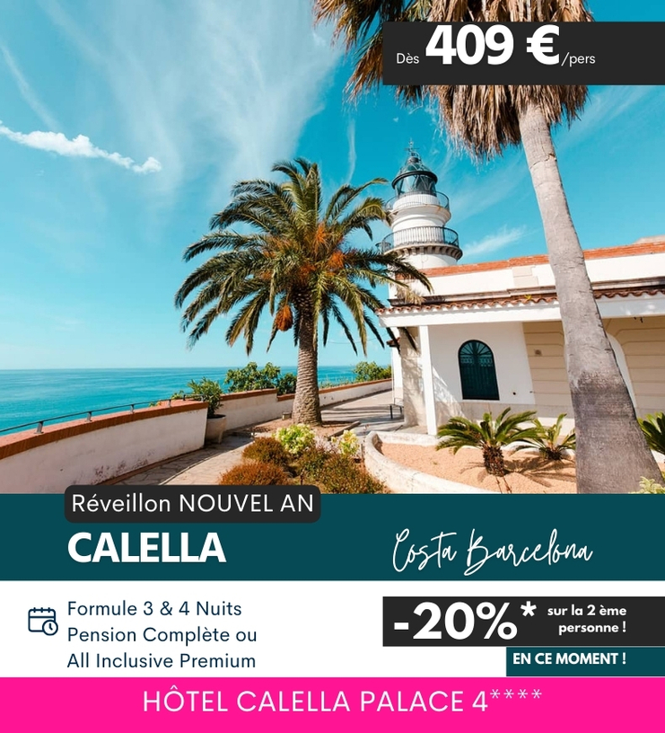 Réveillon Nouvel An Calella Palace