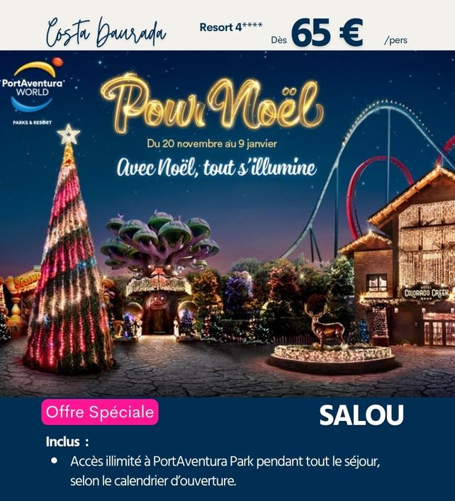 Réveillon Nouvel An Portaventura