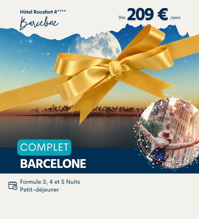 Réveillon Nouvel An Evenia Rosselo Barcelone