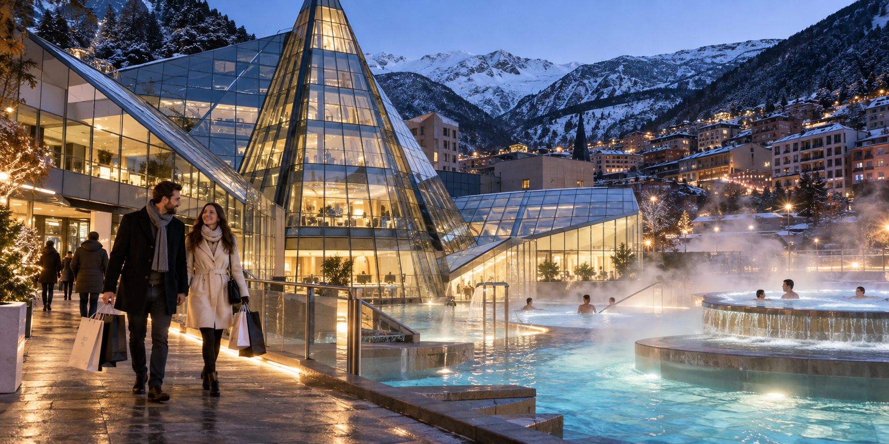 Shopping et Caldea Andorre