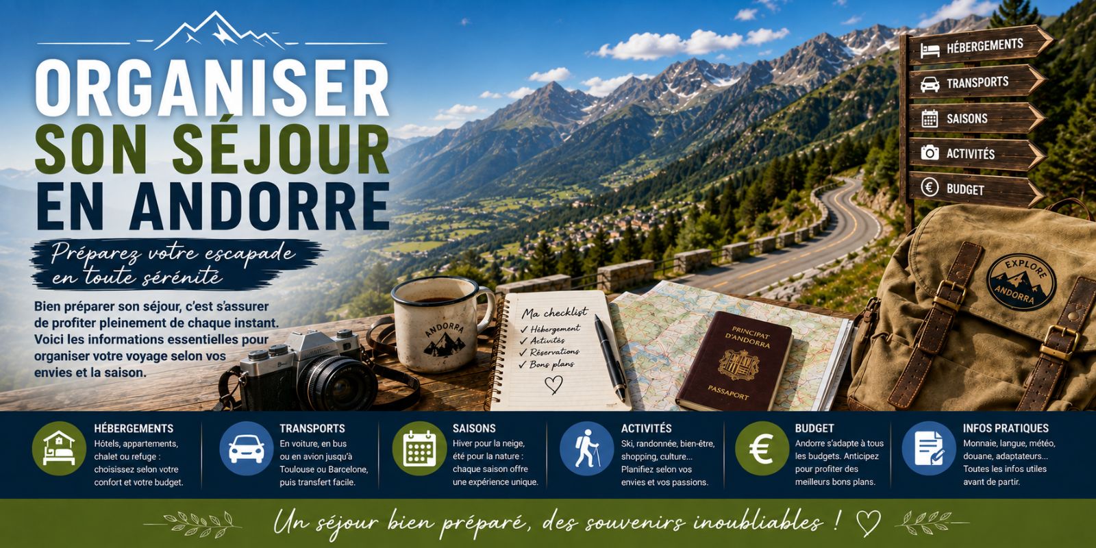 Organiser son séjour a Andorre