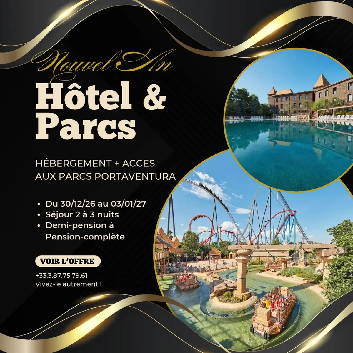 Hôtel PortAventura Gold River - Inclus PortAventura Park Tickets Hôtel