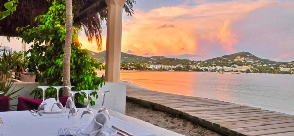 Restaurant bord de mer à Talamanca