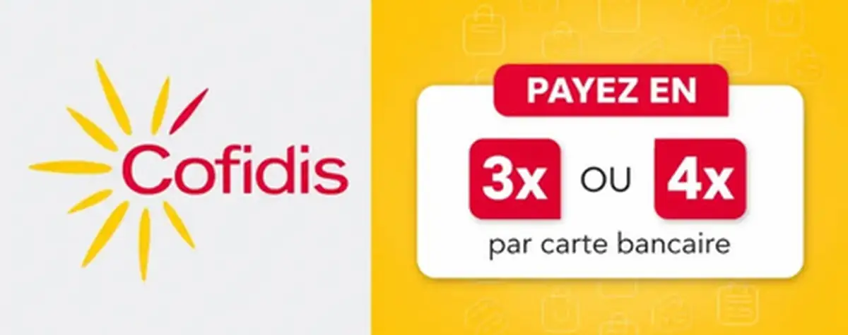 Cofidis Paiement en 3x et 4x