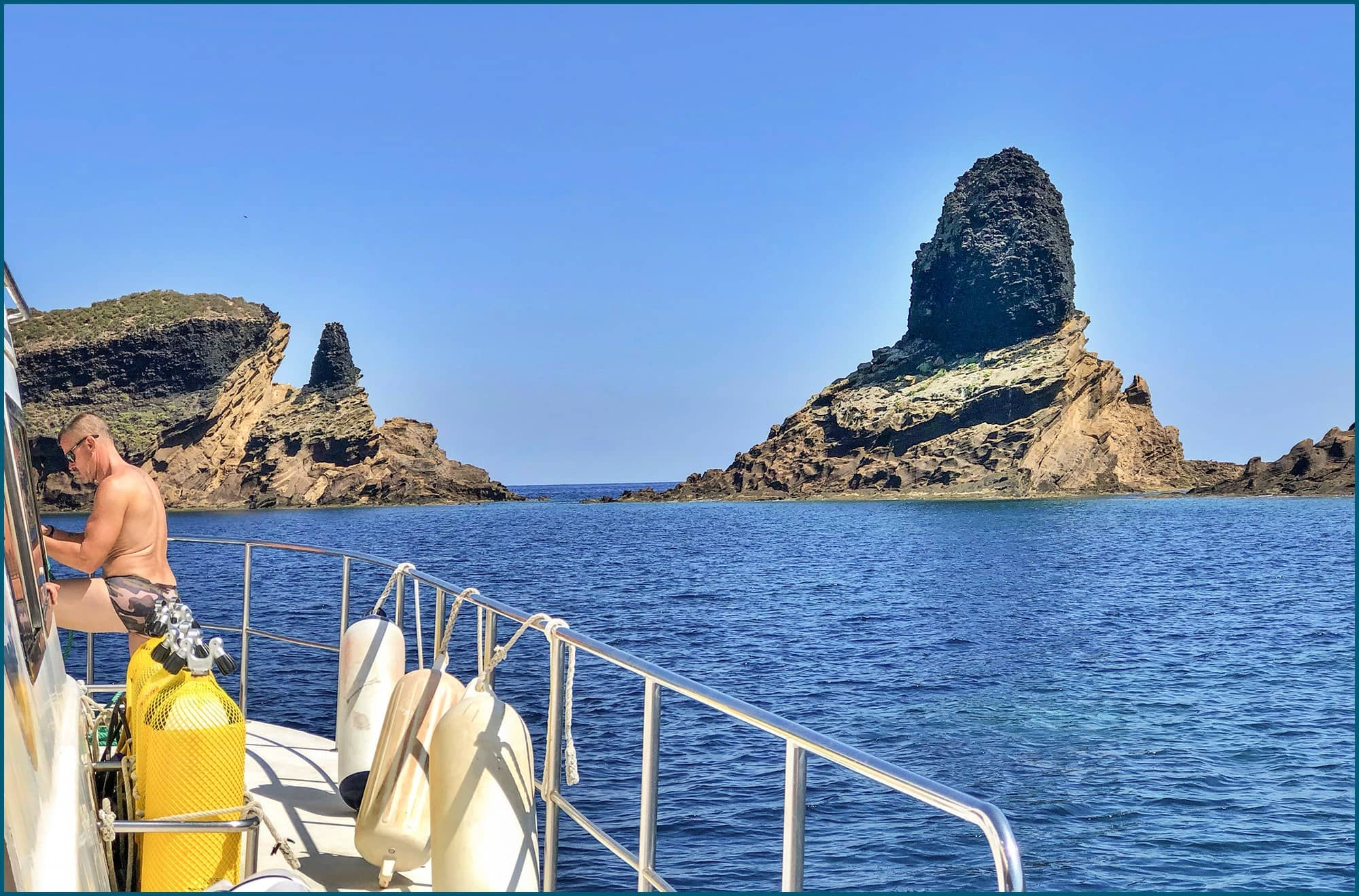 Îles Columbretes bateau