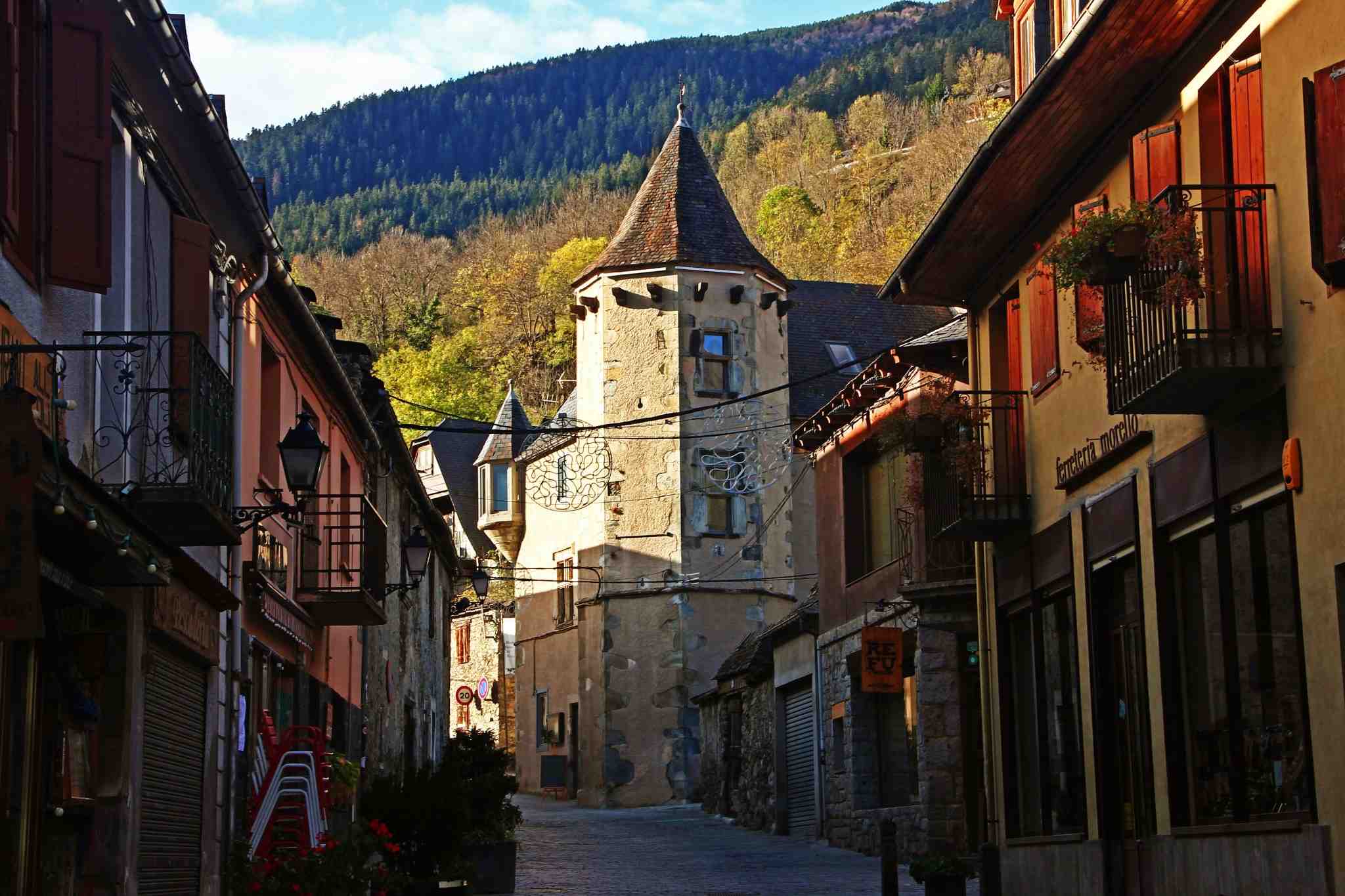 Le vieux centre de Vielha