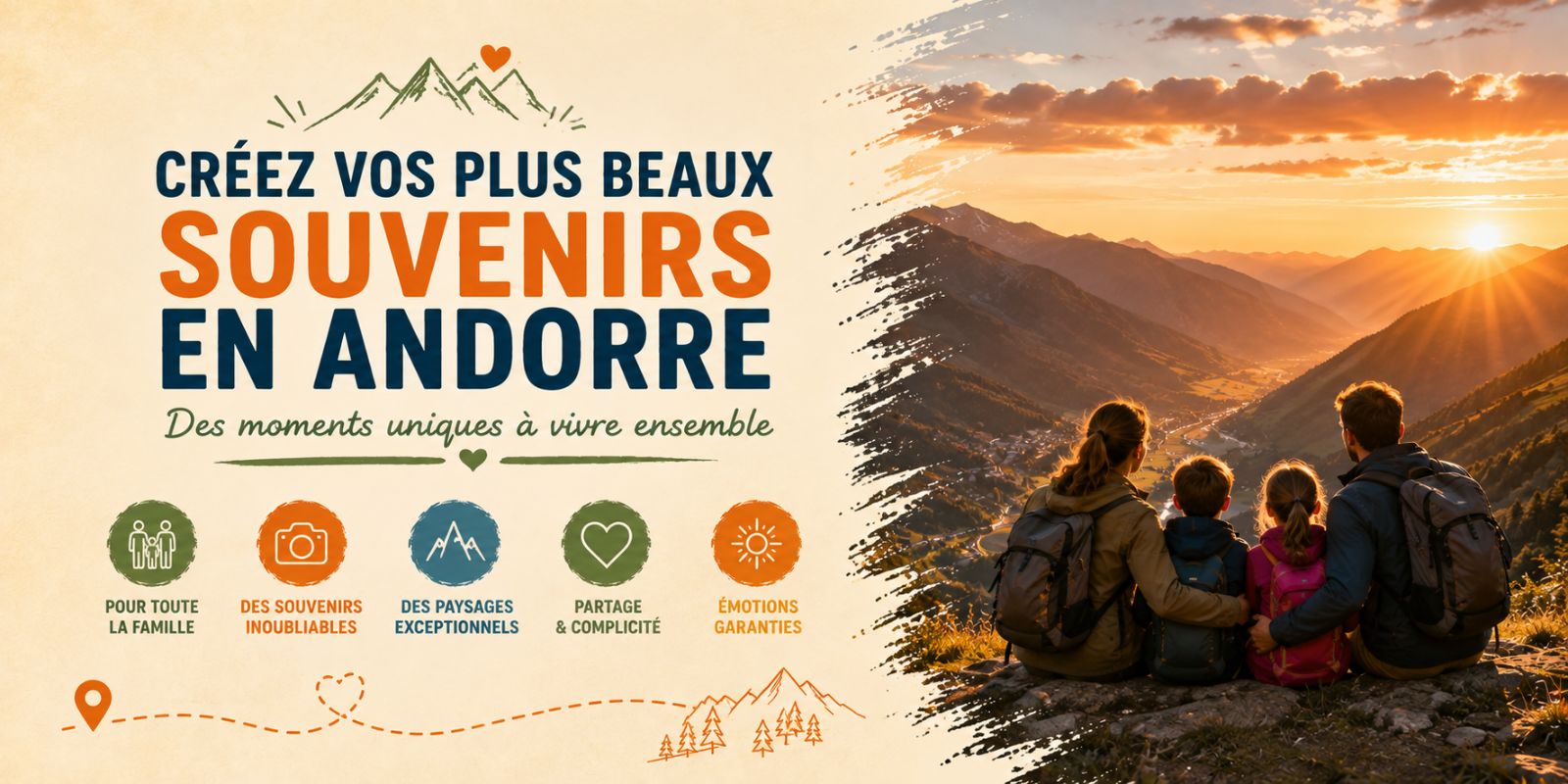Créez vos plus beaux souvenirs en Andorre