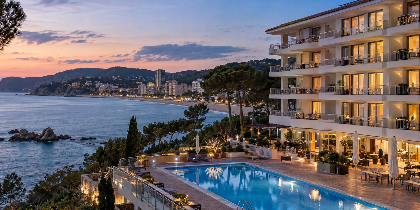 Nouvel An à Platja d’Aro 2027 : liberté sur la Costa Brava et réveillon au Comtat Sant Jordi