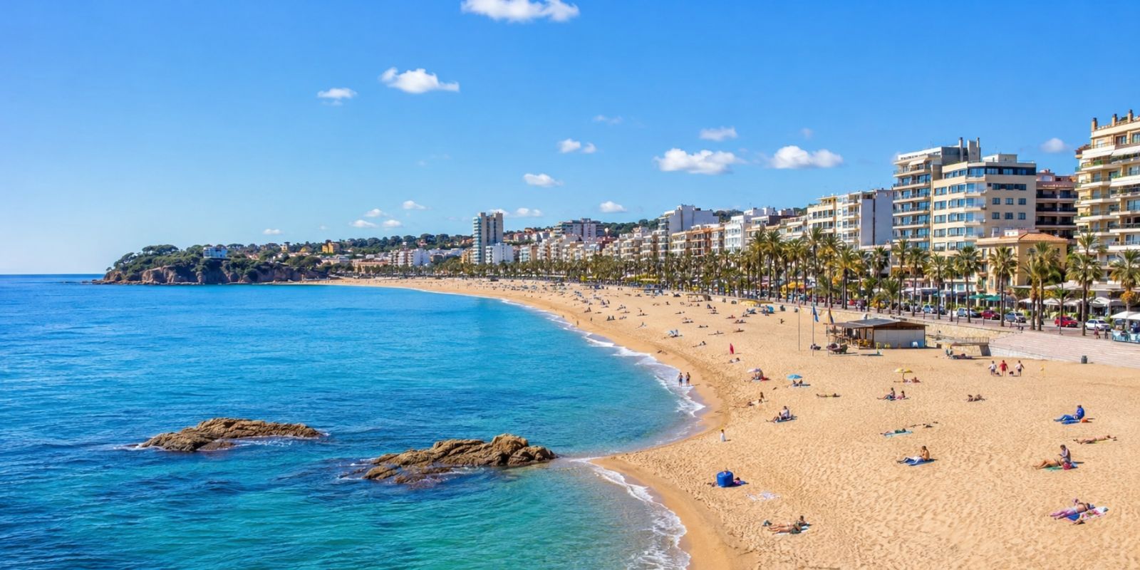Playa de Aro costa Brava Espagne