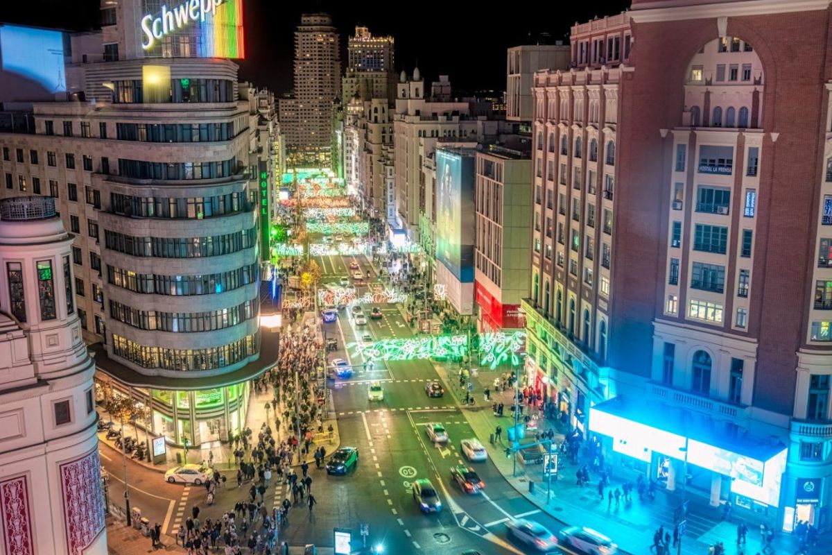 Madrid ambiance festive  