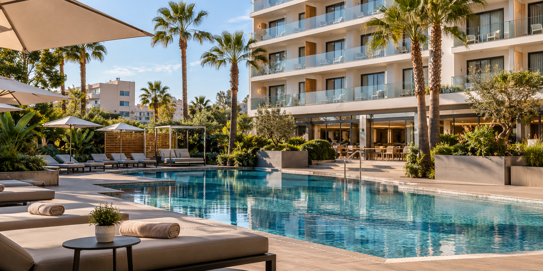 AQUA Hotel Silhouette & Spa Adults Only à Malgrat de Mar avec piscine calme et jardins