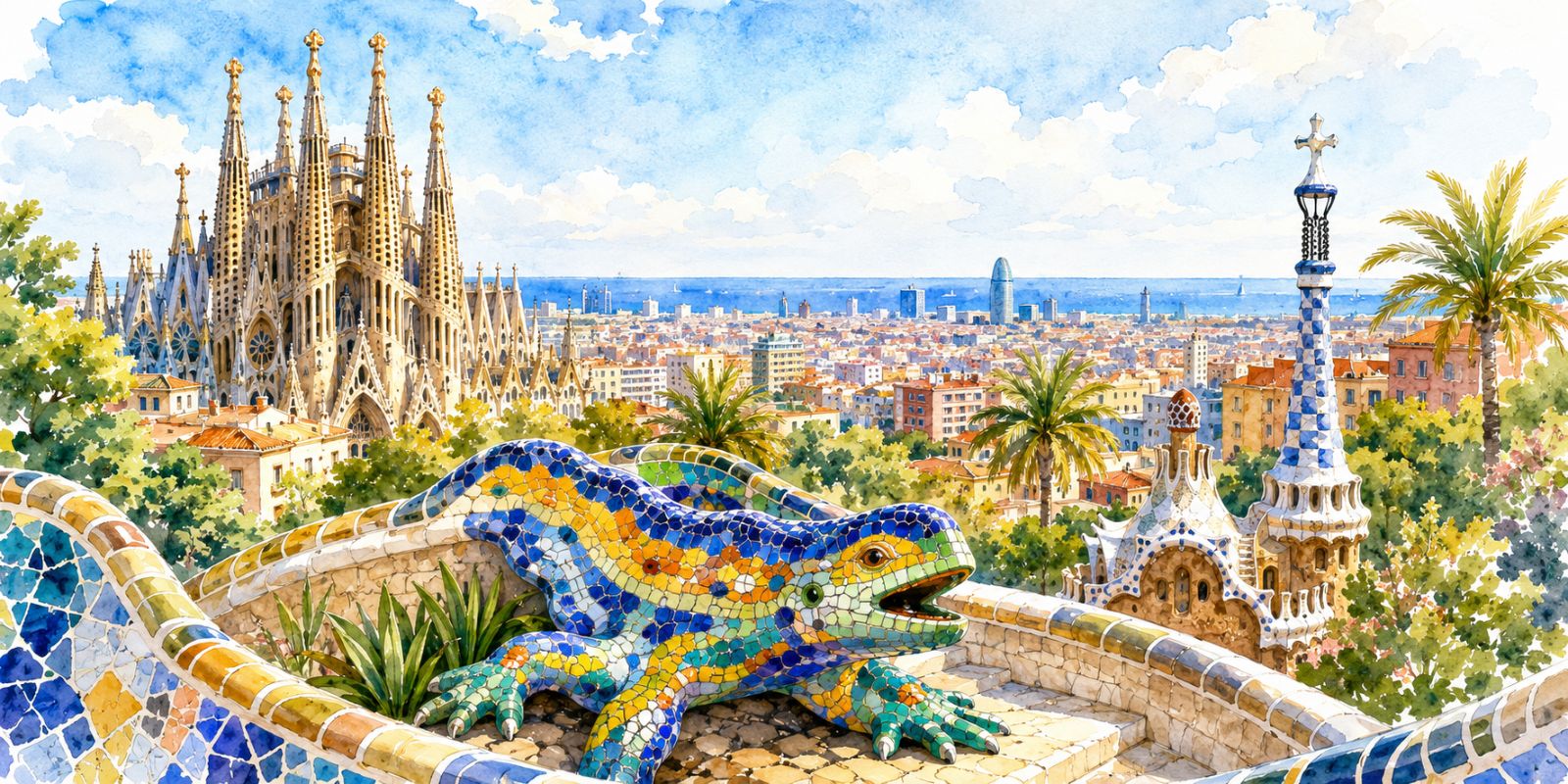 Barcelone en Espagne