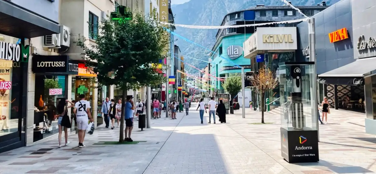 Escaldes shopping
