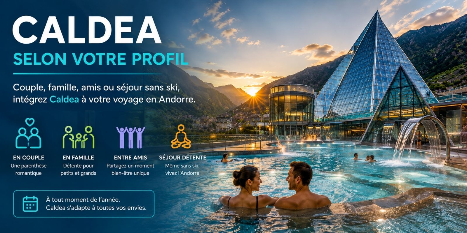 Caldea, bien-être en Andorre