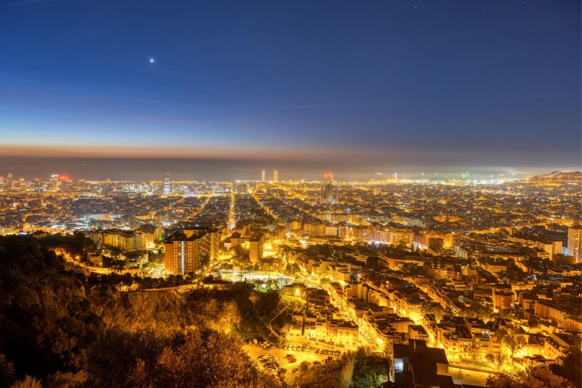 Vue Panoramique de Barcelone