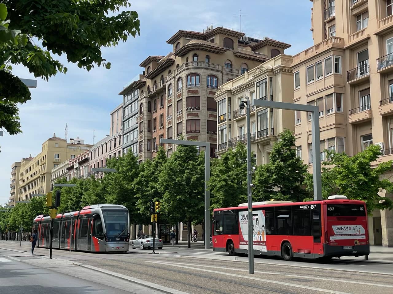 Paseo independencia à Zaragoza