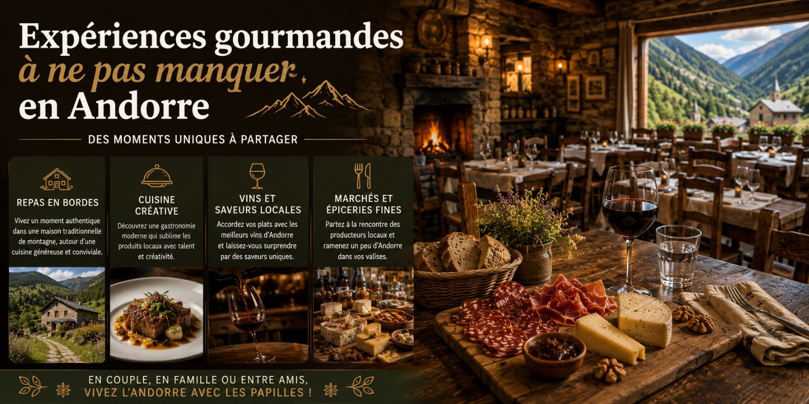 Saveurs authentiques au cœur d’Andorre