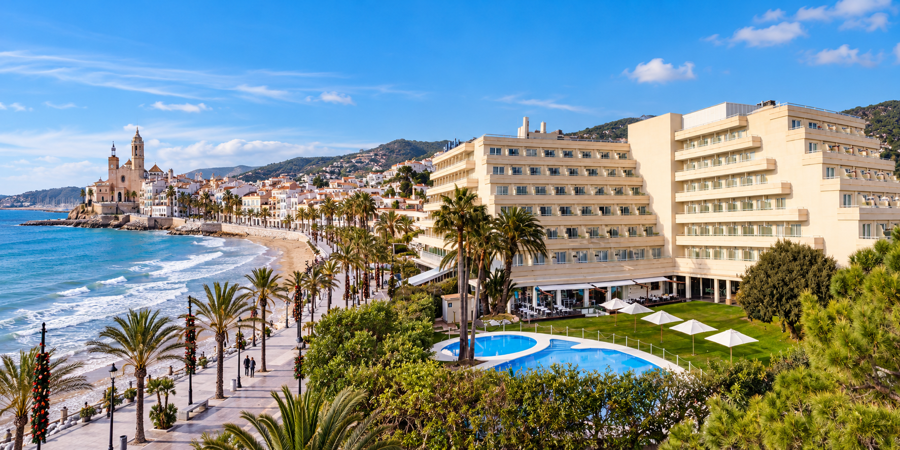 Nouvel An à Sitges : vivez un réveillon d’exception au Meliá Sitges 4★