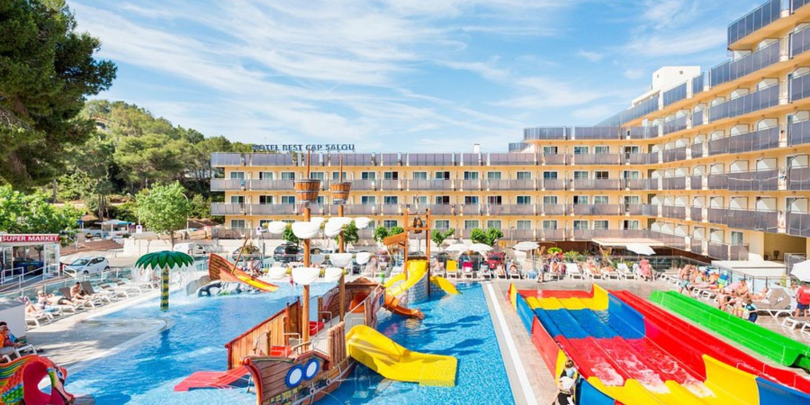 Hotel à Salou avec tobbogans