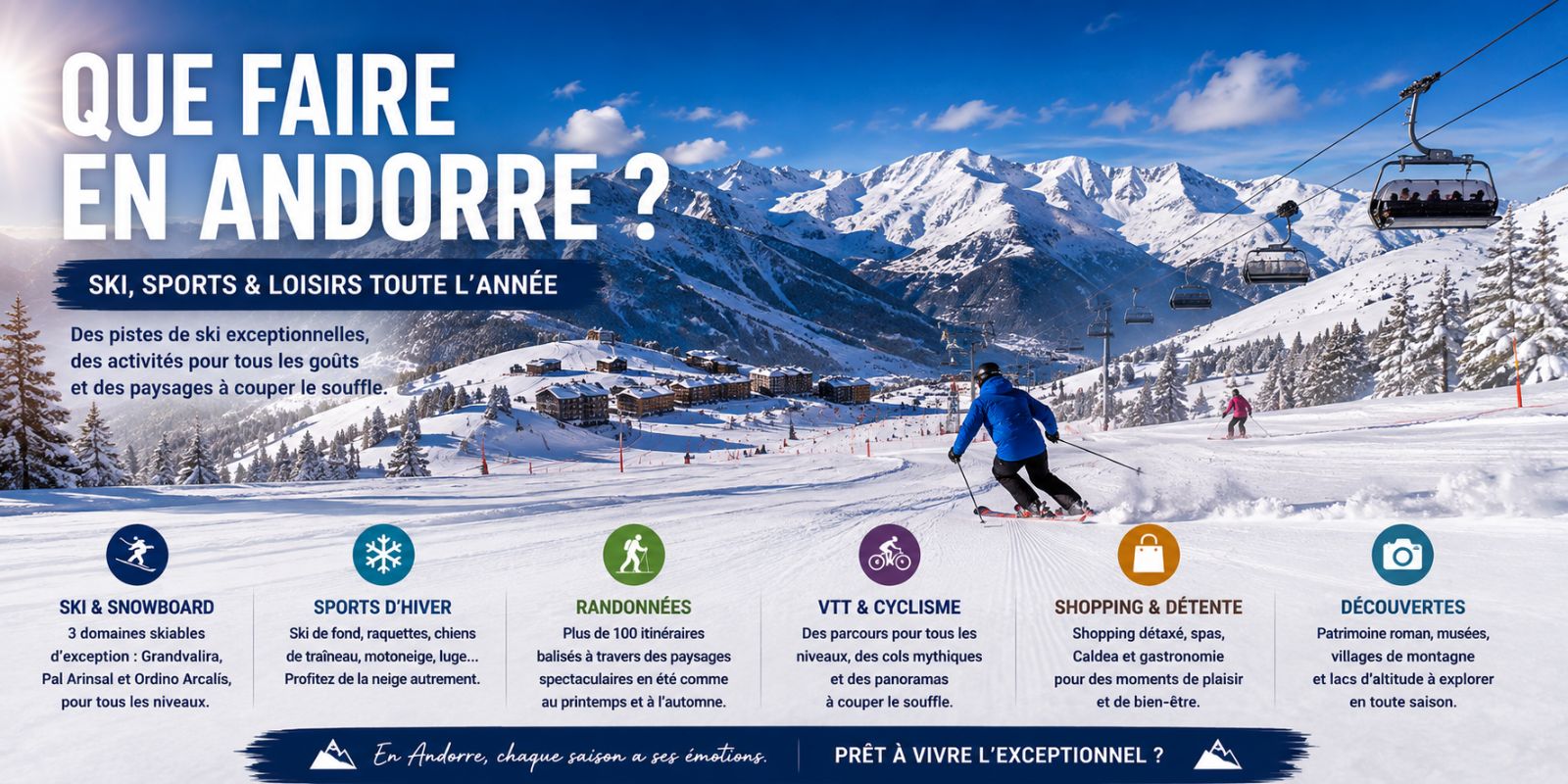 G Guide hivernal d’Andorre : ski et découvertes