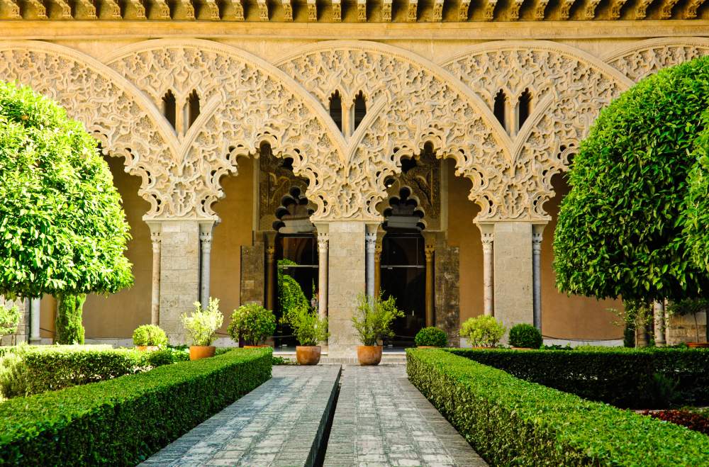 Zaragoza le palais de l'Aljaferia