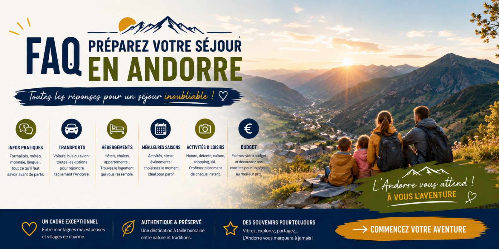 FAQ - Préparer votre séjour en Andorre