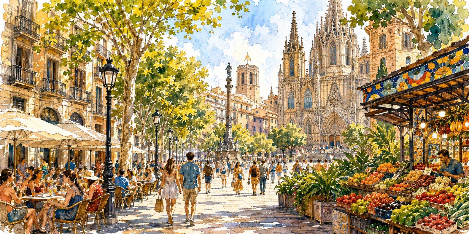 Barcelone en Catalogne