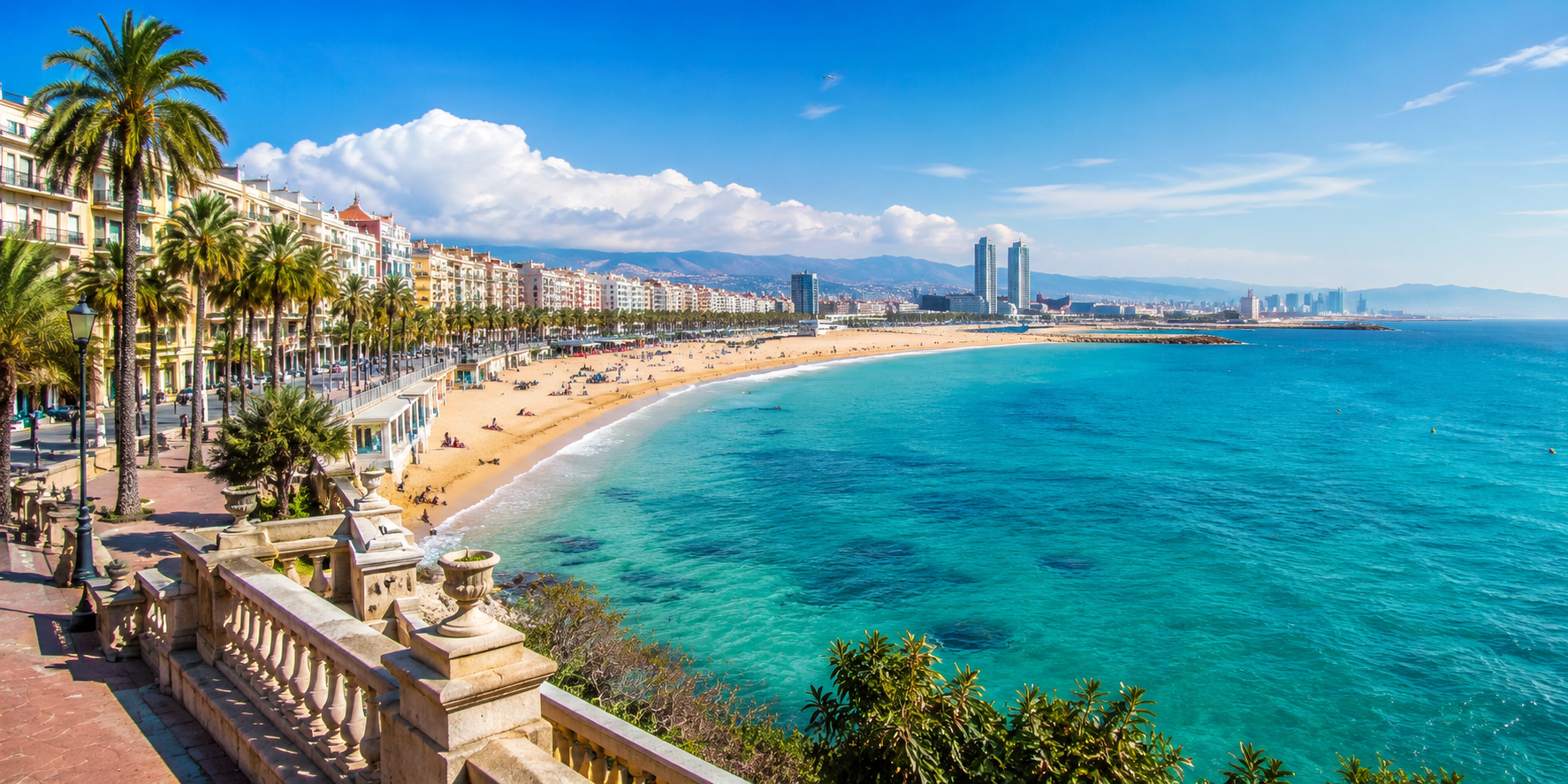 Costa Barcelona Catalogne