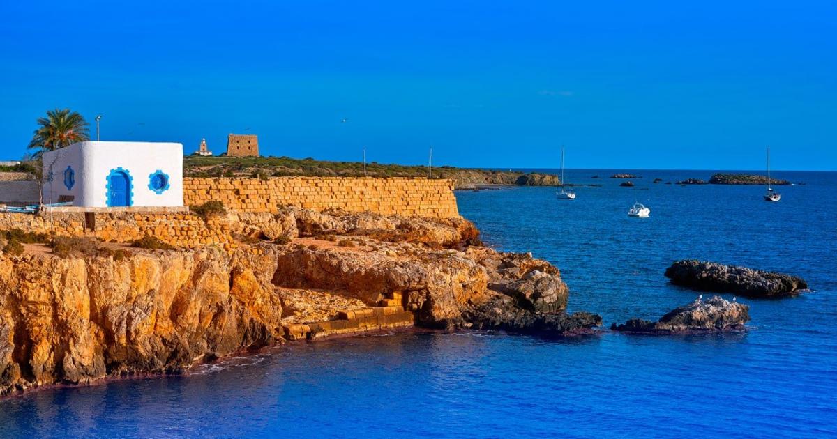 l’île de Tabarca ciel