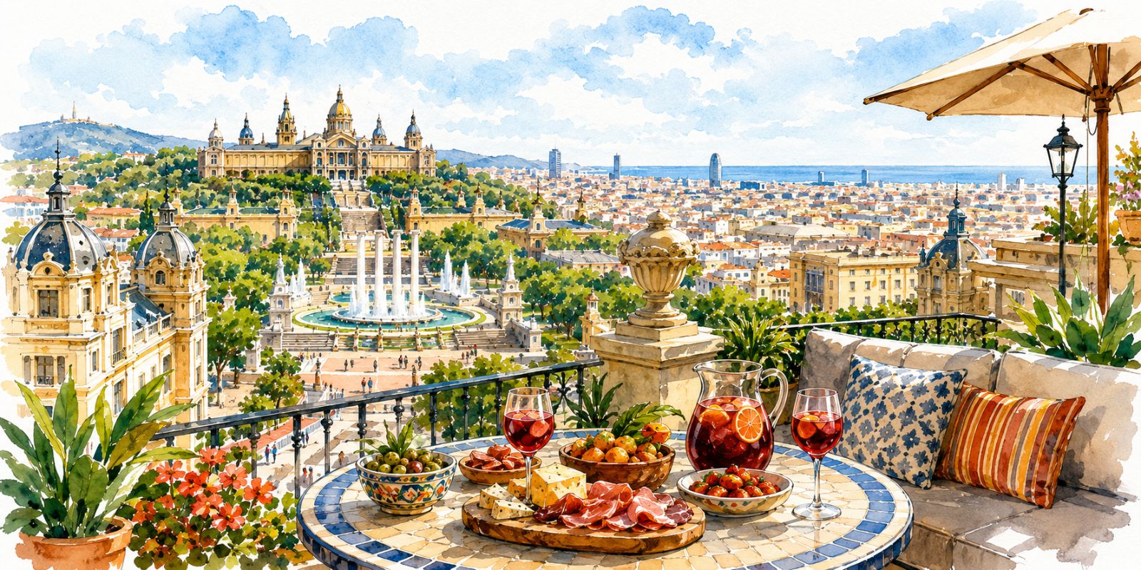 Barcelone Costa Barcelona Espagne