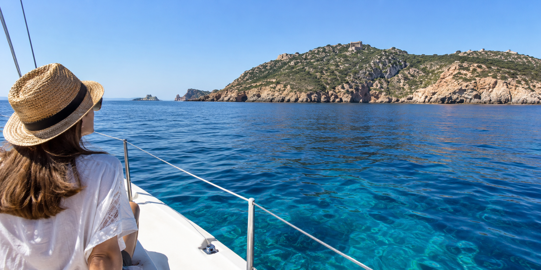 Excursion en bateau vers l’archipel de Cabrera avec côte rocheuse et eaux cristallines au sud de Majorque