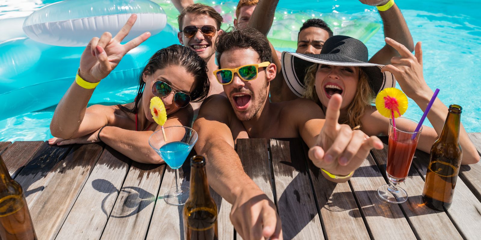 Weekend integration Pool Partie
