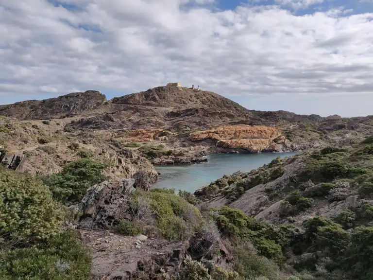 Monastère de Sant Feliu de Guíxols Vue sue la mer