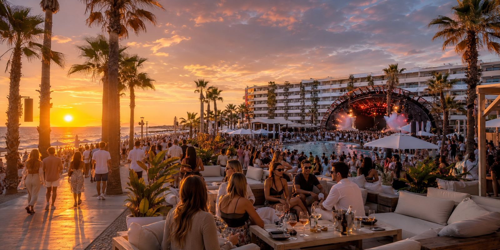 Playa d'En Bossa Ibiza Espagne