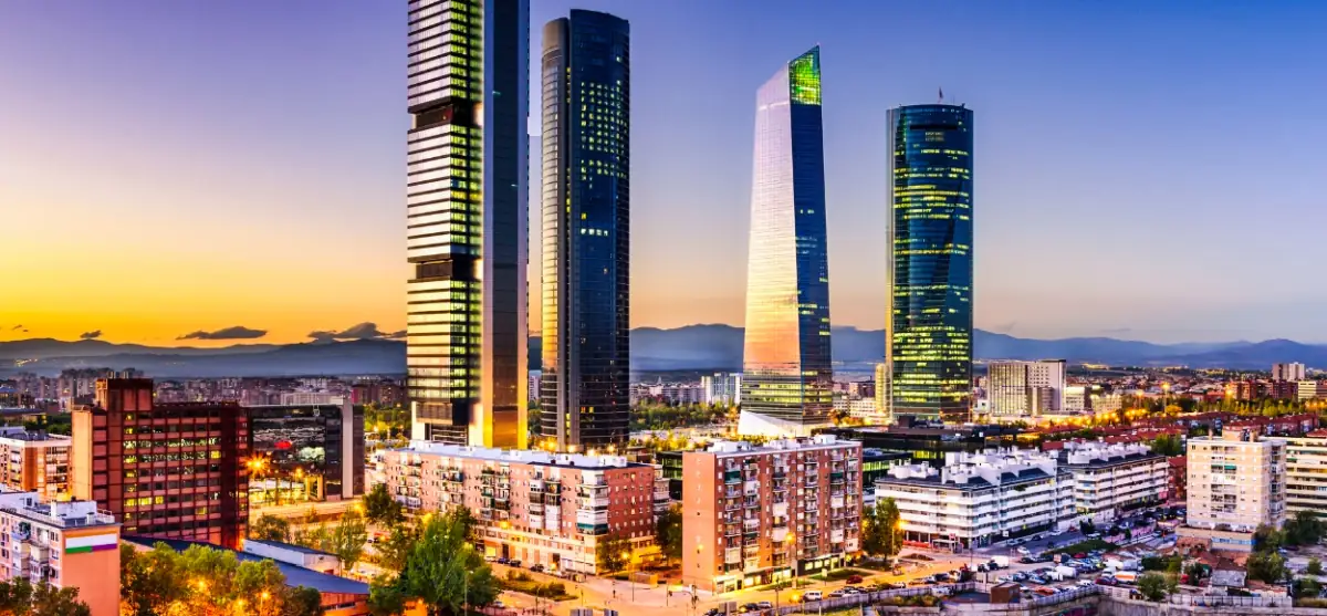 Castellana à Madrid Castellana à Madrid