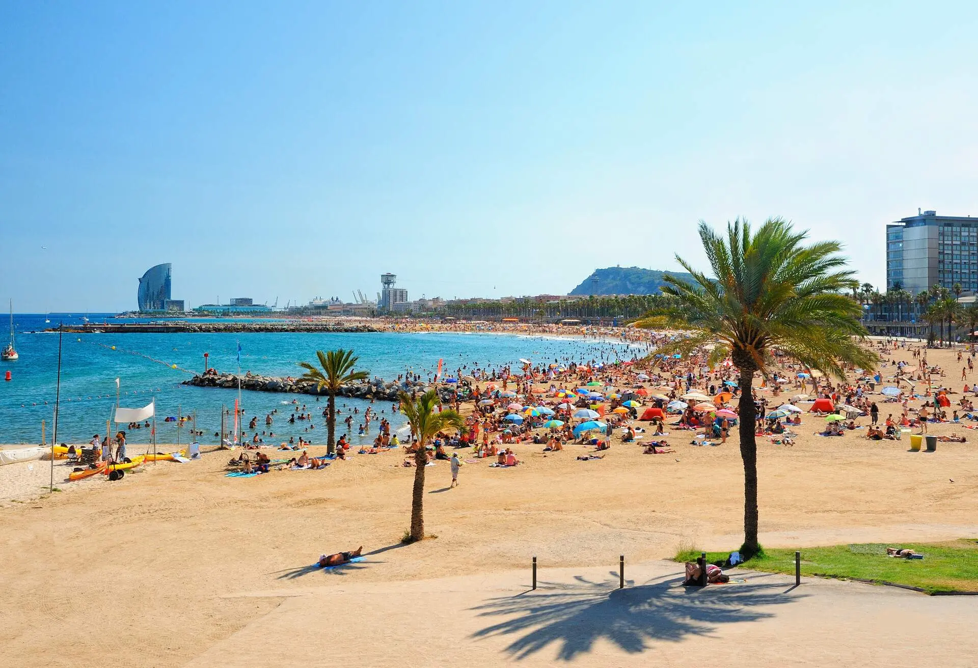 Plage Barcelone 