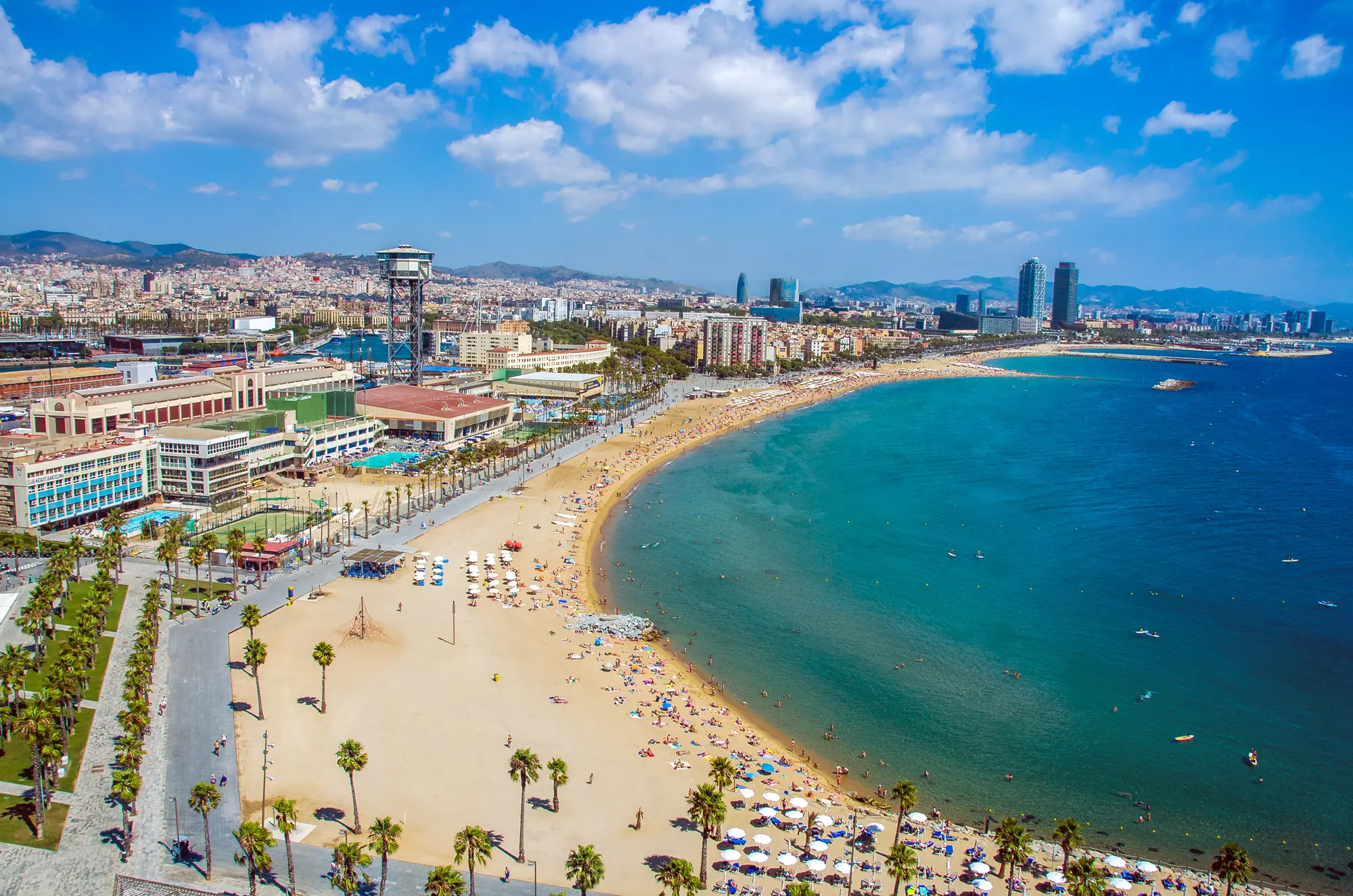 Barcelone  Plage 