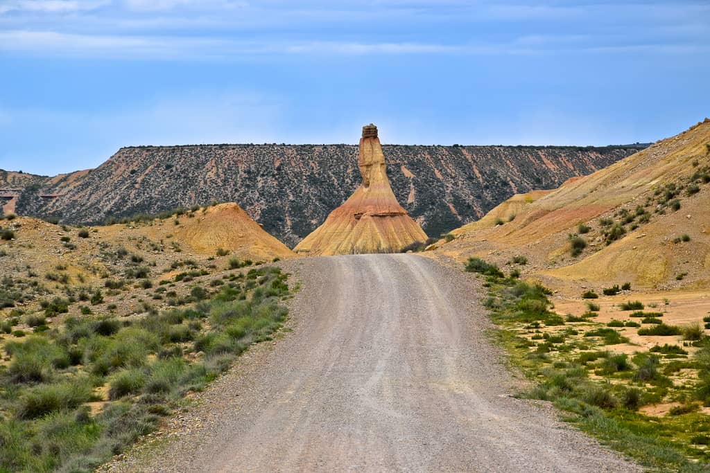 Le désert des Bardenas Reales route