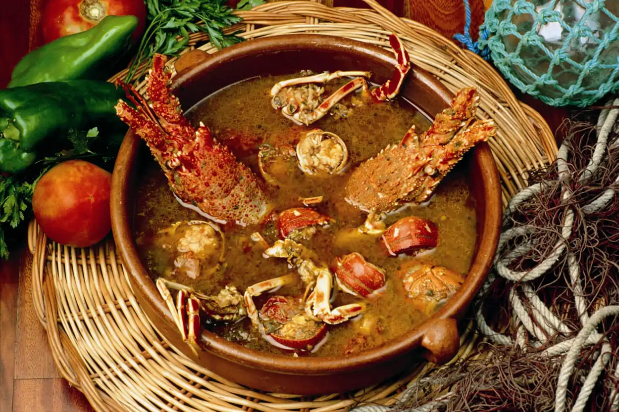 Calderata de langosta