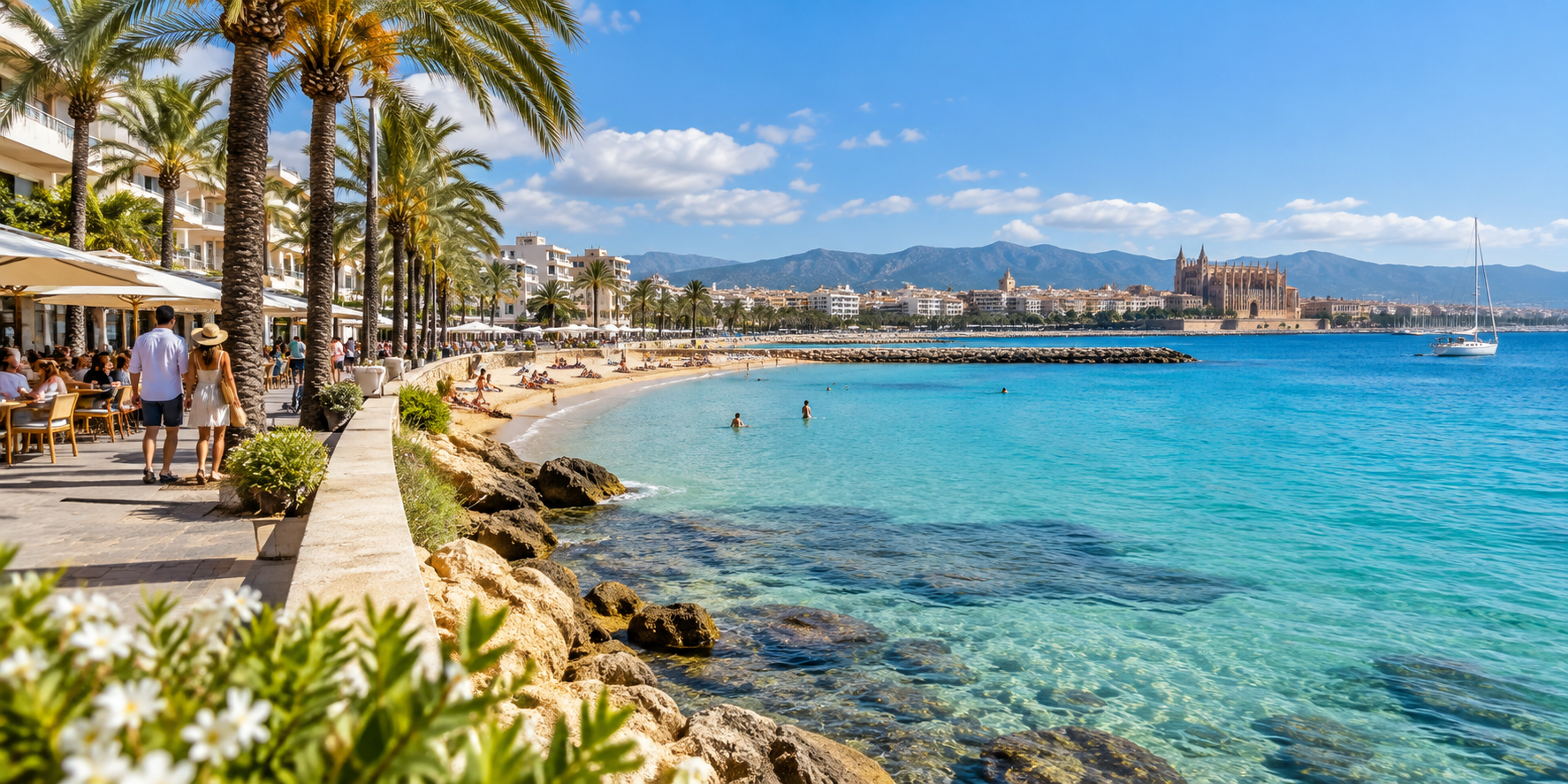Can Pastilla Majorque : hôtels, plage, Palma Aquarium et que faire