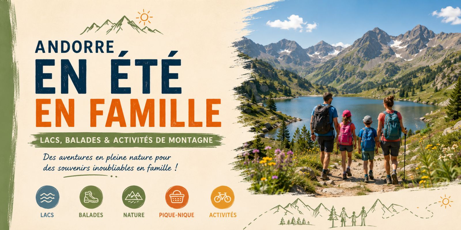 ndorre en été en famille
