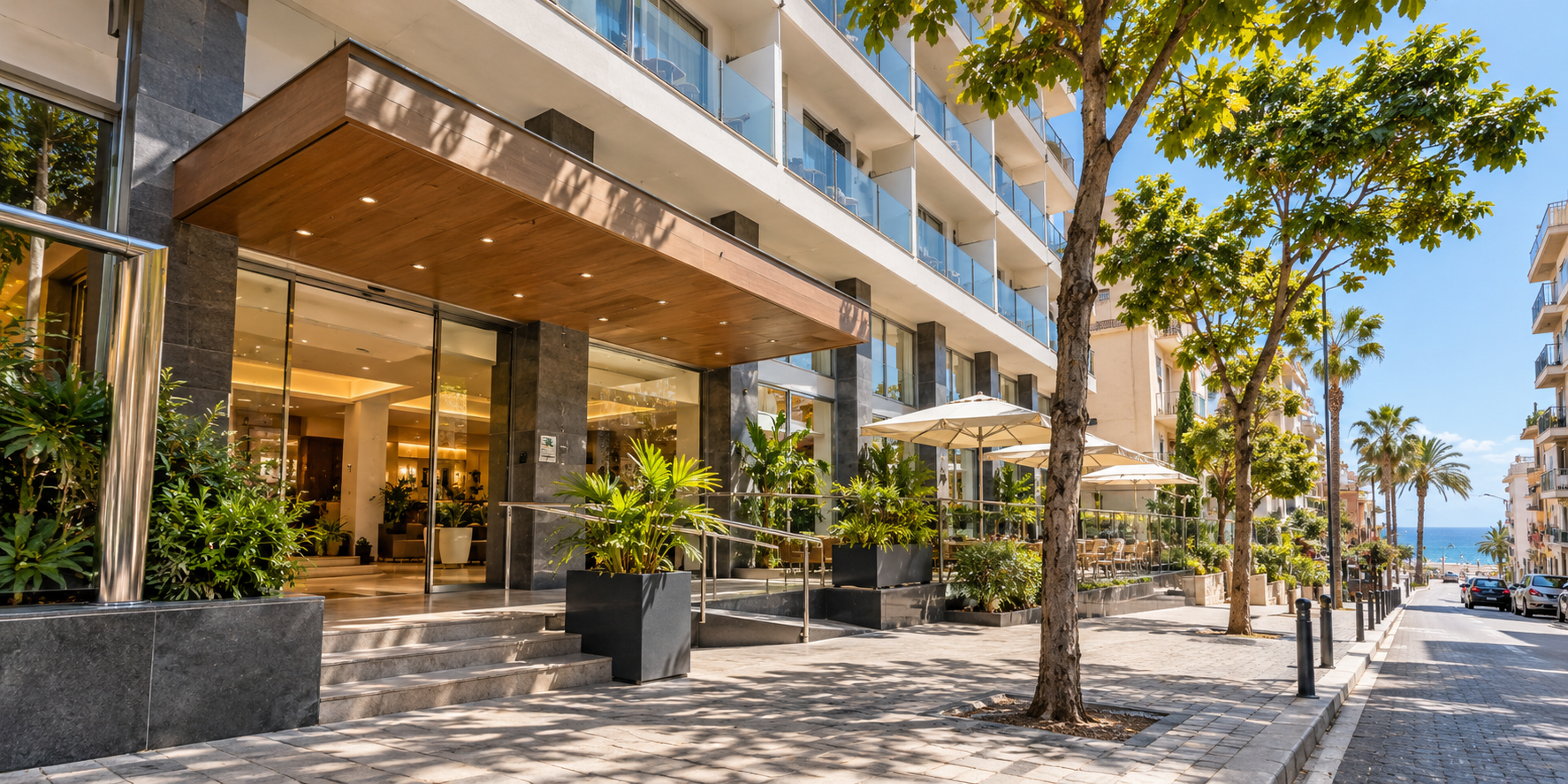 AQUA Hotel Bertran Park à Lloret de Mar près du centre-ville et de la plage