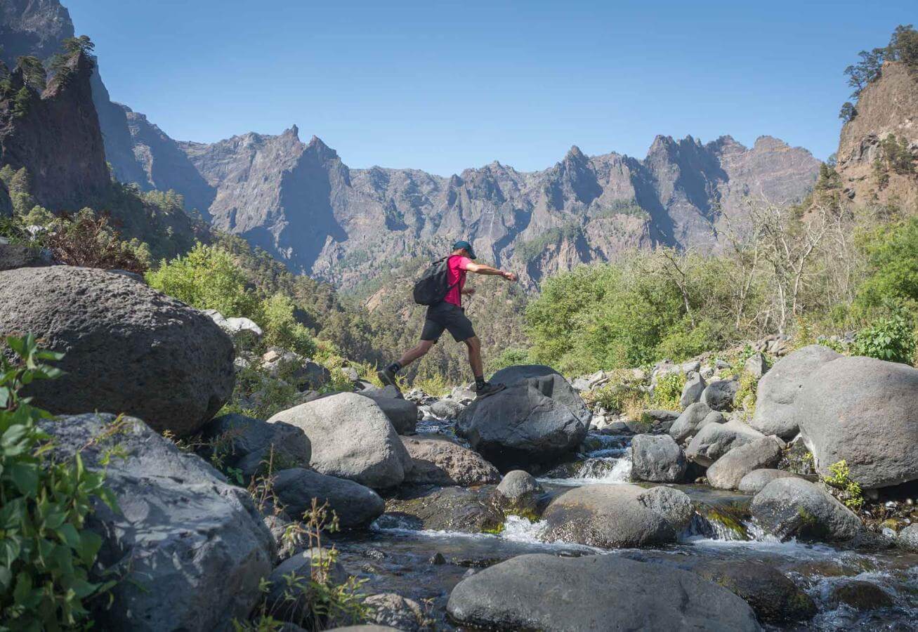 La Palma Randonnée dans la Caldera de Taburiente
