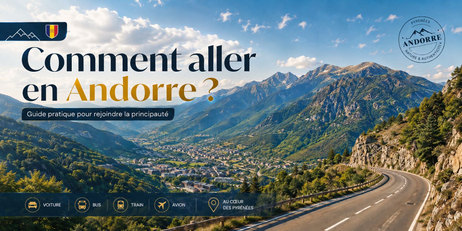 Guide pratique pour rejoindre l’Andorre