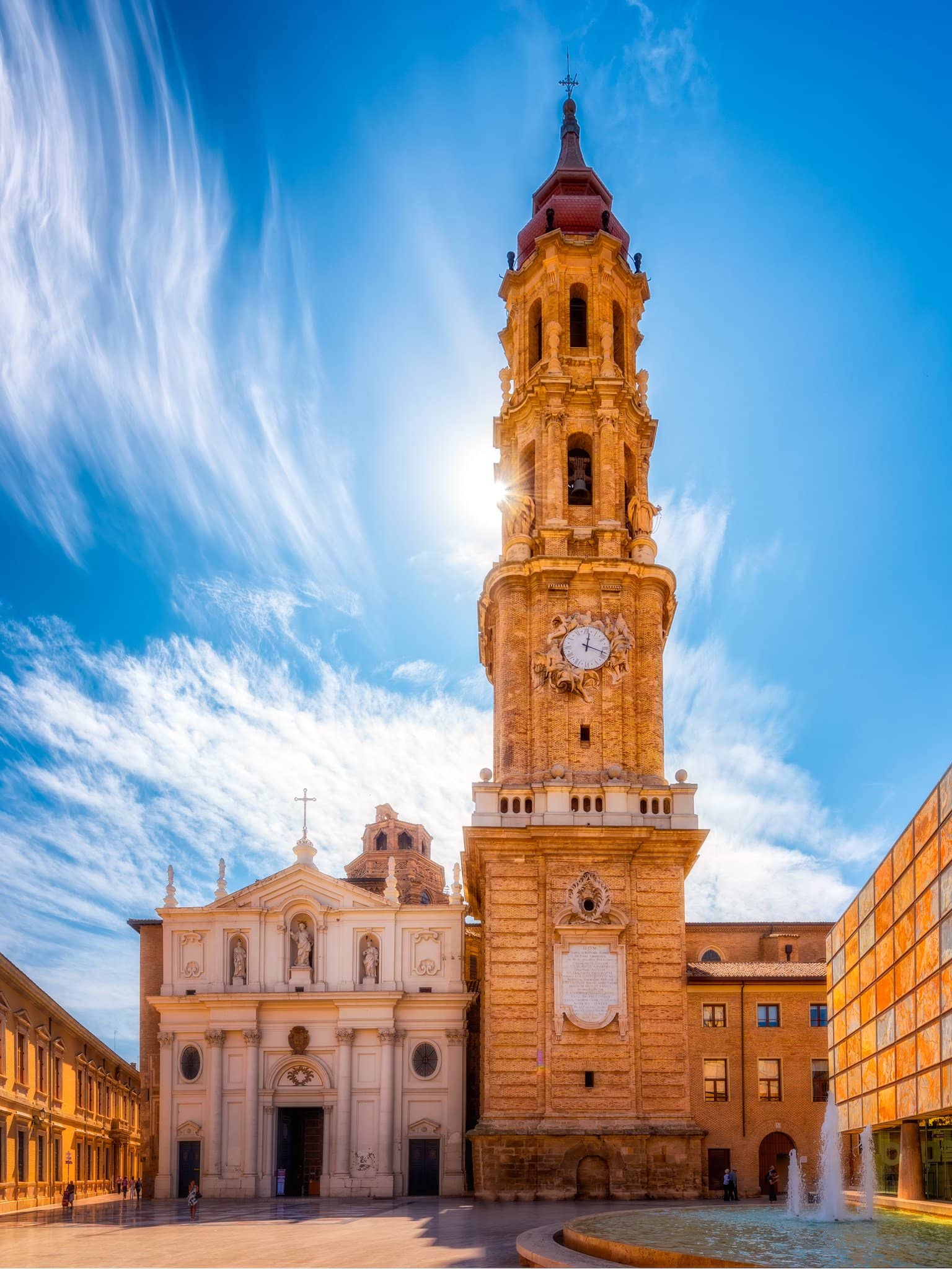 La cathédrale de la Seo à Zaragoza